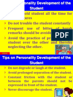 Personality Development of Students