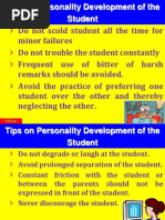 Personality Development of Students