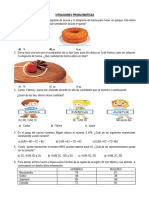 Situaciones Problemáticas MATEMATICA