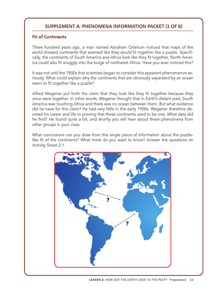 Evidence For Continental Drift PDF Glacier Antarctica