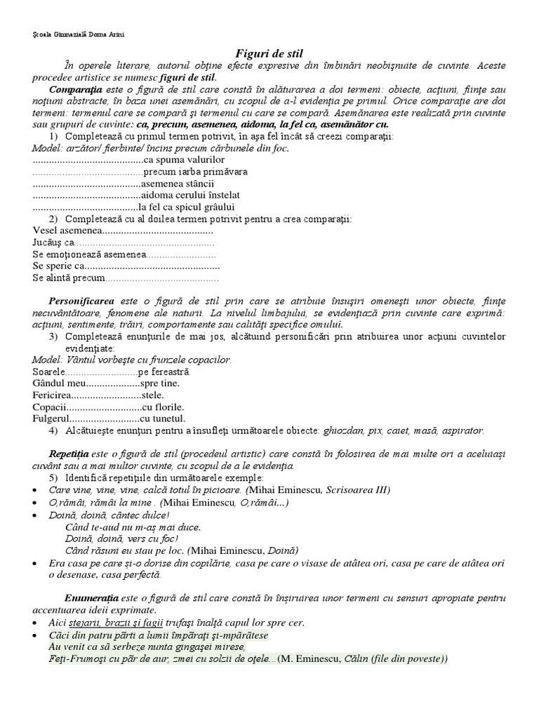 Figuri de Stil  PDF