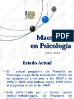 Maestría en Psicología