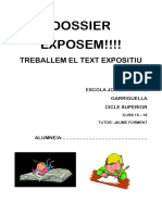 Dossier Alumnes Text Expositiu PDF