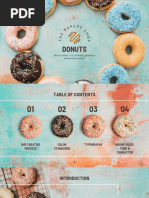 Donut Shop Branding by Slidesgo