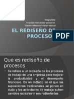 El Rediseño de Procesos