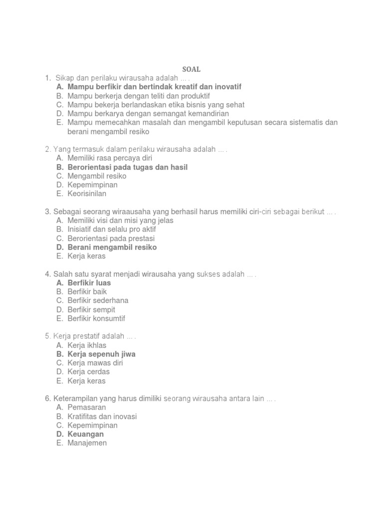 Soal Pdf
