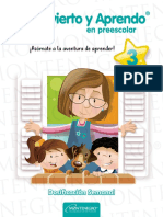 Me Divierto y Aprendo Preescolar PDF