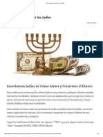 Cómo atraer dinero según tradiciones judías