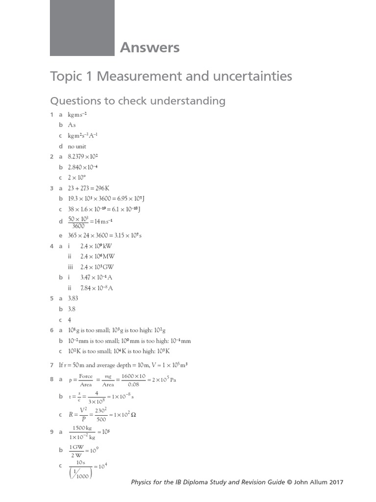 Physics Answers PDF | PDF | Wavelength | Harmonic