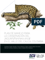 Plan de Manejo para La Conservacion Del Jaguar - Panthera PDF