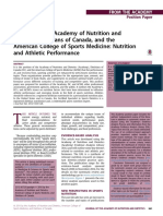 Nutrition Athletic Perf