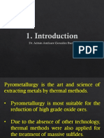 1 Introducción a la pirometalurgia
