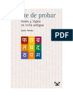 Arnau, Juan - Arte de Probar. Ironía y Lógica en India Antigua PDF