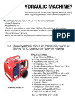 Hydraulic Power Pack Petrol