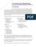 Introduction To Corrosion Monitoring PDF