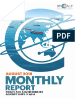 ReCAAP ISC Monthly Report August 2018 - 09