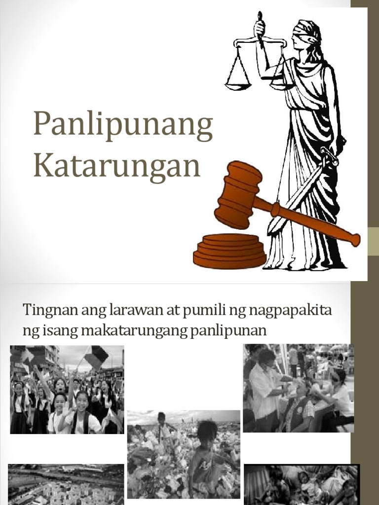 Panlipunang Katarungan