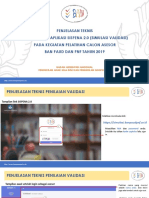 Panduan Teknis Pelatihan Validasi - PCA 2019 PDF