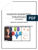 Fashion Marketing Strategies: Assignment