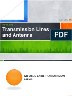 Transmission Line and Antenna System