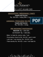 Pricelist Hijab - 2018 PDF