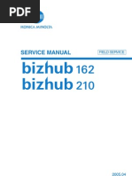 Konica-Minolta Bizhub 162-210 Service Manual