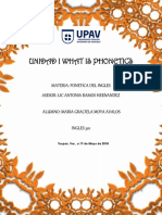 U 1 Phonetics and Phonology