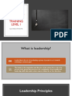 1128 Leadership Skill Training