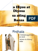 Diyos at Diyosa NG Pinas