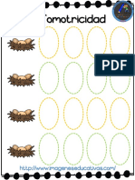 Grafomotricidad Sencilla Con Animales PDF