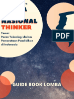 Guide Book Lomba Esai Nasional THINKER PDF