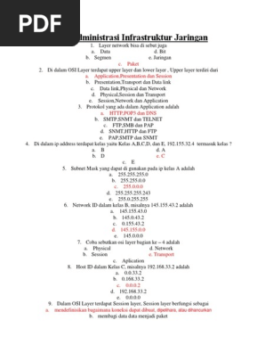 Soal Aij Jawaban Pdf