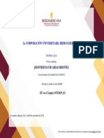 Certificado TIC El El Campus PDF