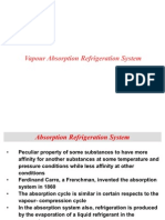 Vapour Absorption Refregiration Cycle