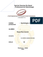 Ejercicio Ilegal Profesional Odontologico PDF