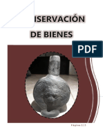 Conservación de Bienes Materiales