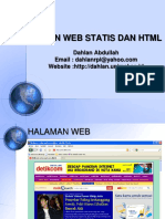 P9 Desain Web Statis Dinamis