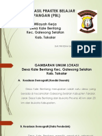 SEMINAR HASIL PRAKTEK BELAJAR LAPANGAN (PBL) Baru