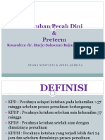 DT - KPD Dan Preterm (Syara)