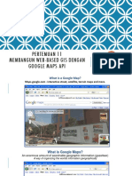 GIS Membangun Web GIS Dengan Google Maps API PDF