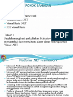 IDE VB.NET dan Pembuatan Project