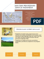 Pengelolaan Dan Penyediaan Sumber Daya Di Indonesia