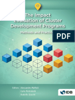The Impact Evaluation of Cluster Development Programs Methods and Practice PDF