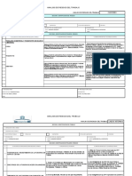 ANALISIS RIESGO DEL TRABAJO ADECUACION DE CASETA