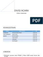 Divisi Acara