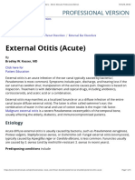 External Otitis (Acute) - Ear, Nose, and Throat Disorders - Merck Manuals Professional Edition.pdf