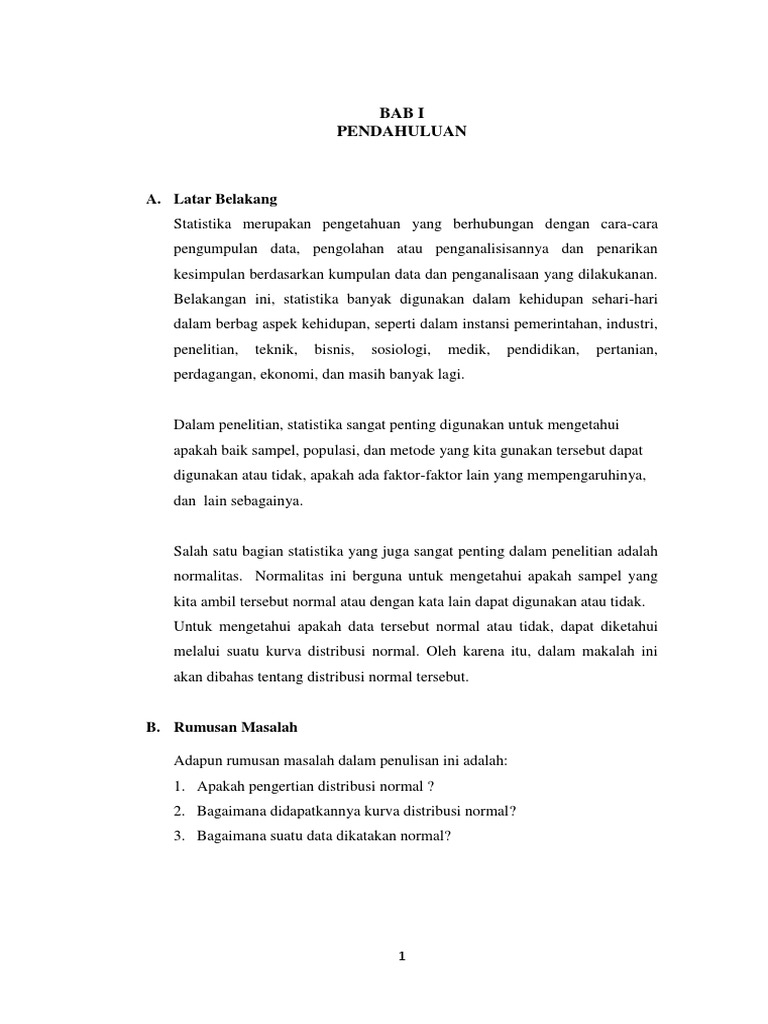 Distribusi Normal Docx