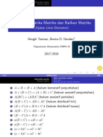 Aritmatika Matriks Balikan PDF
