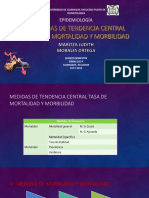 MEDIDAS DE TENDENCIA CENTRAL TASA DE MORTALIDAD Y MORBILIDAD.pptx