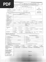 CIF Creation Form Indian Bank | PDF